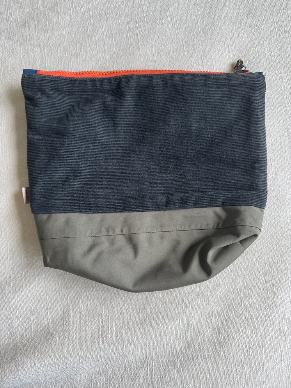 PATAGONIA x WORN WEAR Two-Tone Canvas Travel Pouch